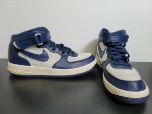 Nike Air Force 1 Mid '07 Shoes Binary Blue White 315123-412 Mens Size 13